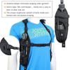 ABBREE Double Radio Shoulder Harness Holster Chest Holder Radio Case Vest Rig for Baofeng Motorola Midland Cobra 2-Way Radio Walkie Talkie