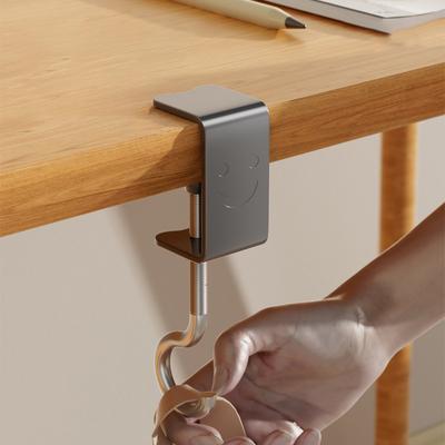 Punch-Free Hanging Bag Hook Student Desk Side Hanging Bag Handbag Holders Multi-Functional Table Hook