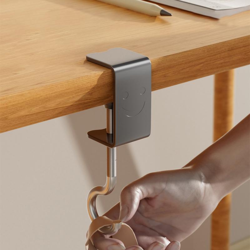 Stanzfreier Hängebeutelhaken Studenten Schreibtischseite Hängebeutel Handtaschenhalter Multifunktionaler Tischhaken