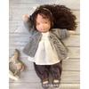 Cotton Body Waldorf Doll Doll Artist Handmade Mini Dress-up Doll DIY Waldorf Doll