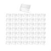 50 Pieces Acrylic Label Holders Display Stands Convenient Tag for Office Supermarket
