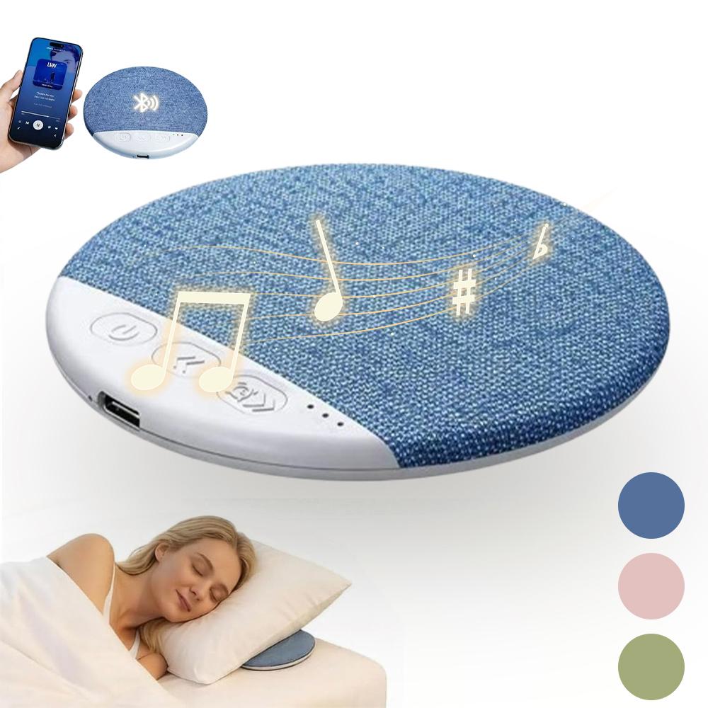 Mini Bluetooth Schlaflautsprecher Naturgeräusche Weißrauschen Soundbar Kabelloser MP3-Musikplayer Ultradünn Zeitgesteuerte Abschaltung Audio Pla