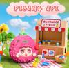 Cross-border Plush Toy Figurines: Throw Pillow & Cloth Doll Gift Set with Cute Fruit Design Blind Boxes