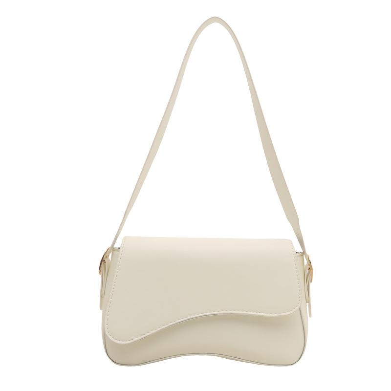 Achseltasche für Damen, Einfarbige 2026 Neues modisches Design Einzelne Schulter-Umhängetasche, Temperamentvolle kleine quadratische Taschen