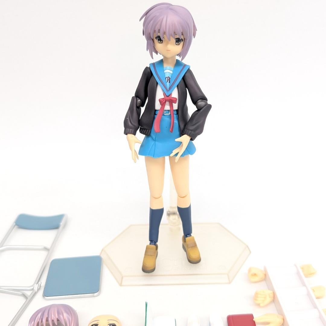 

[Б/У] figma Меланхолия Харухи Судзумии Юки Нагато Фигурка в школьной форме Текущее состояние
