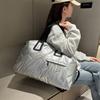Borsa da viaggio di grande capacità, borsa per sport e fitness per il tempo libero a breve distanza, borsa yoga con separazione asciutto/bagnato, borsa a tracolla per pendolari