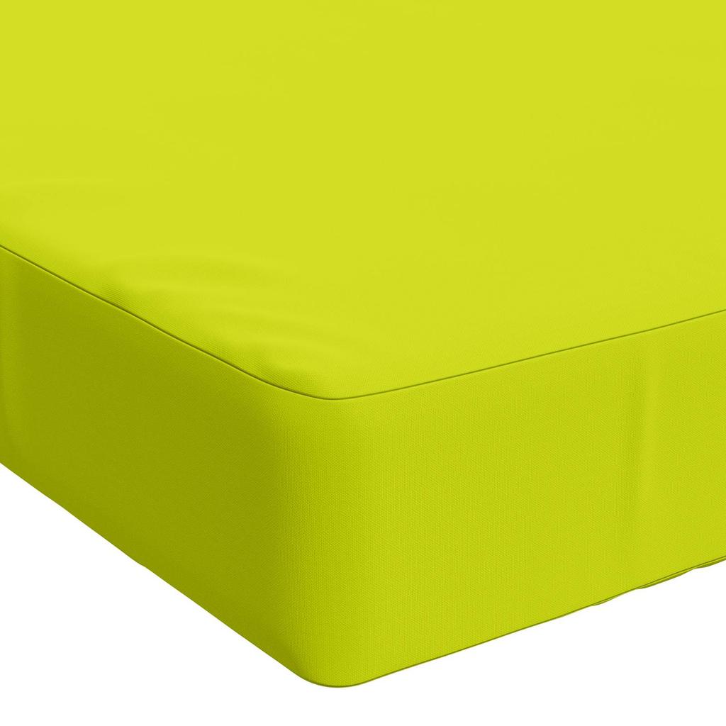 2 piece Bench Cushions SOEST 2 pcs. 100percent Polyester Light Green