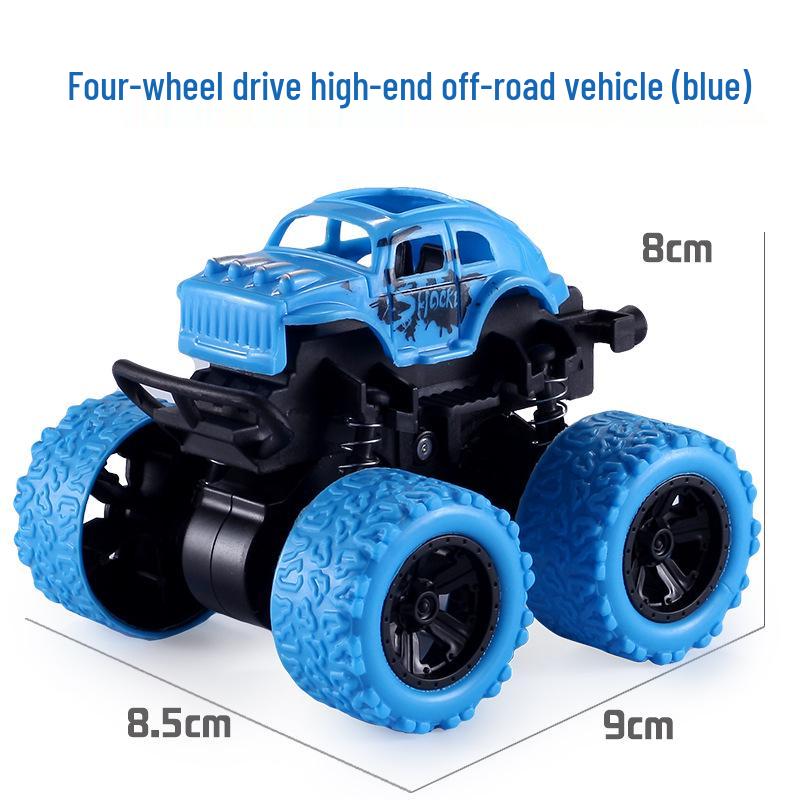 Kids' Inertial Excavator Toy Car: Off-Road Vehicle for Boys, Perfect for Small Gifts and Night Markets
