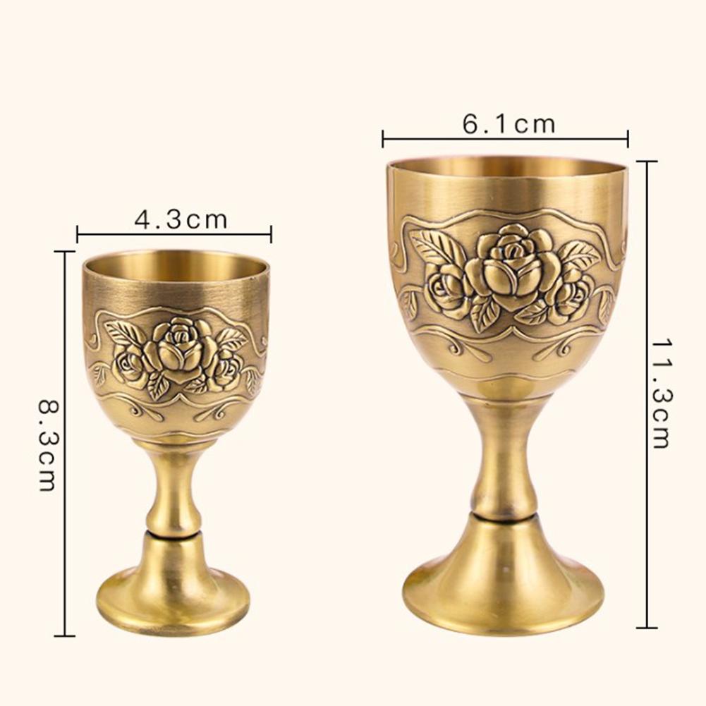 Kelch Vintage Weinbecher 40/100 ml Bronzefarbe Vintage