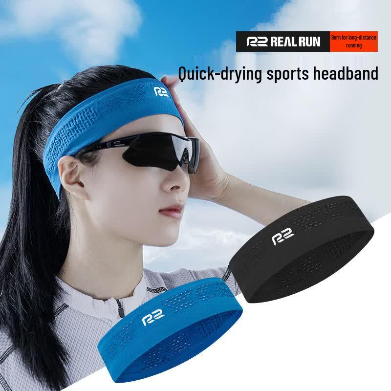 R2 REAL RUN Sports Sweat-Wicking Headband One Size
