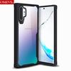 Гибридный TPU Жесткий прозрачный задний экран для Samsung Galaxy Note 10 Pro S10 бампер Дело Huawei Iphone