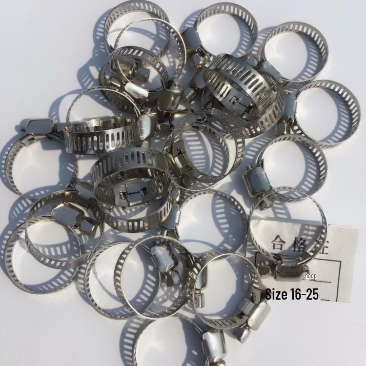 Stainless Steel Hose and Pipe Saddle Clamp Clip for LPG and Water Hoses