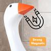 Cute Duck Statue Key Hanger Kawaii Magnetic Silly Goose Figurine Cute Goose Resin Statue Housewarming Gifts for Women Men