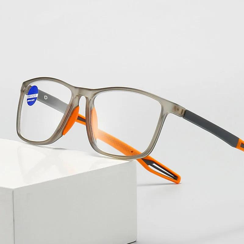 Ultralight TR90 Reading Glasses Anti Blue Light Sport Presbyopia Eyeglasses Women Men Unisex Optical Eyewear Diopters 0 To+ 4.0