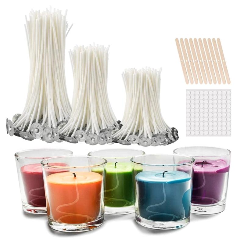 Essential Cotton Candle Wick for DIY Craft Candle Making 10cm/4inch,15cm/6in 20cm/7.87in Candle Wick Candlemaking Tool