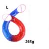 Double Ended Realistic Dildo Flexible Dildos Long Dong for Double Sided Anal Play G-spot Stimulator Sex Toys for Women Couple