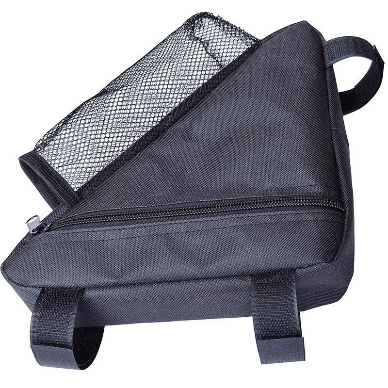 Bicycle Triangle Bag Riding Accessories Bicycle Bag Mountain Bike Front Bag Pipe Bag Crossbeam, Water Cup Pot Bag