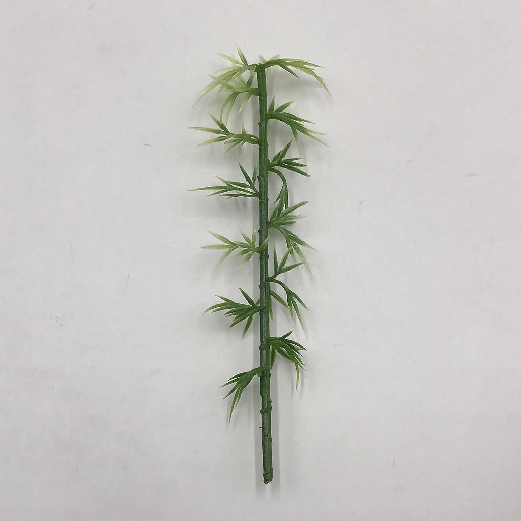 Green Cherry Palm Pine Forest N Architectural Tree 25 Pieces [DauStage] Blossom, Bamboo, Trees, Willow, Model, Gauge, Diorama, Railway, Miniature, 13.