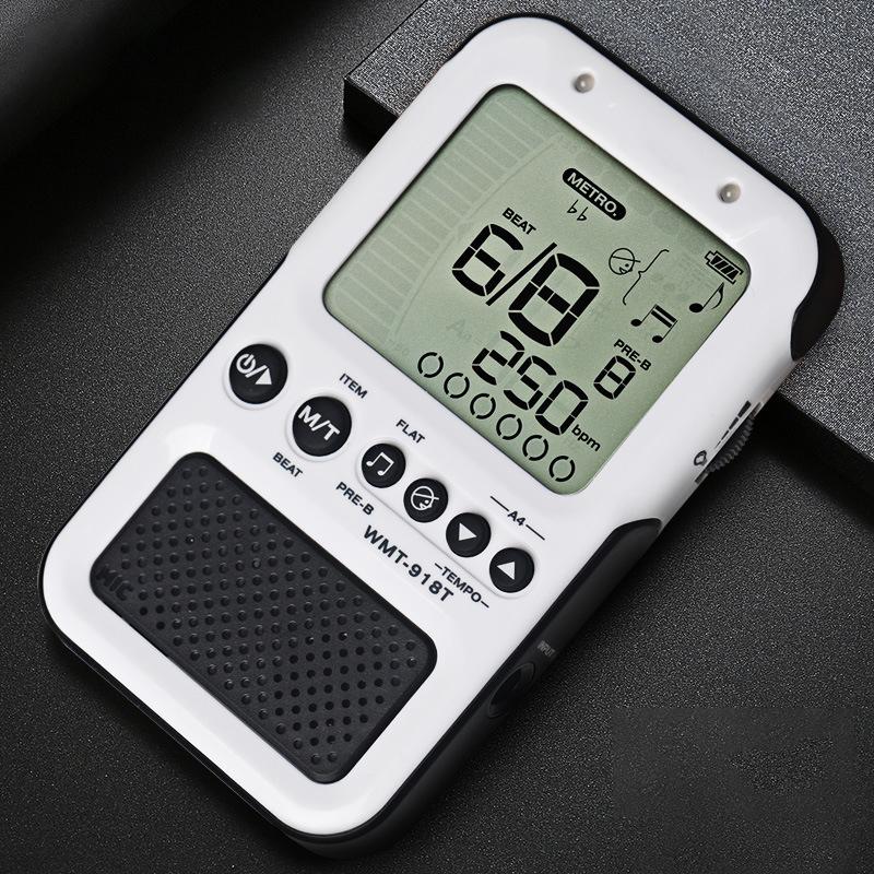 Mini Digital Metronome, Multifunctional, Portable with Speaker, Beat Tempo, with Battery for Piano, Guitar, Saxophone, Flute
