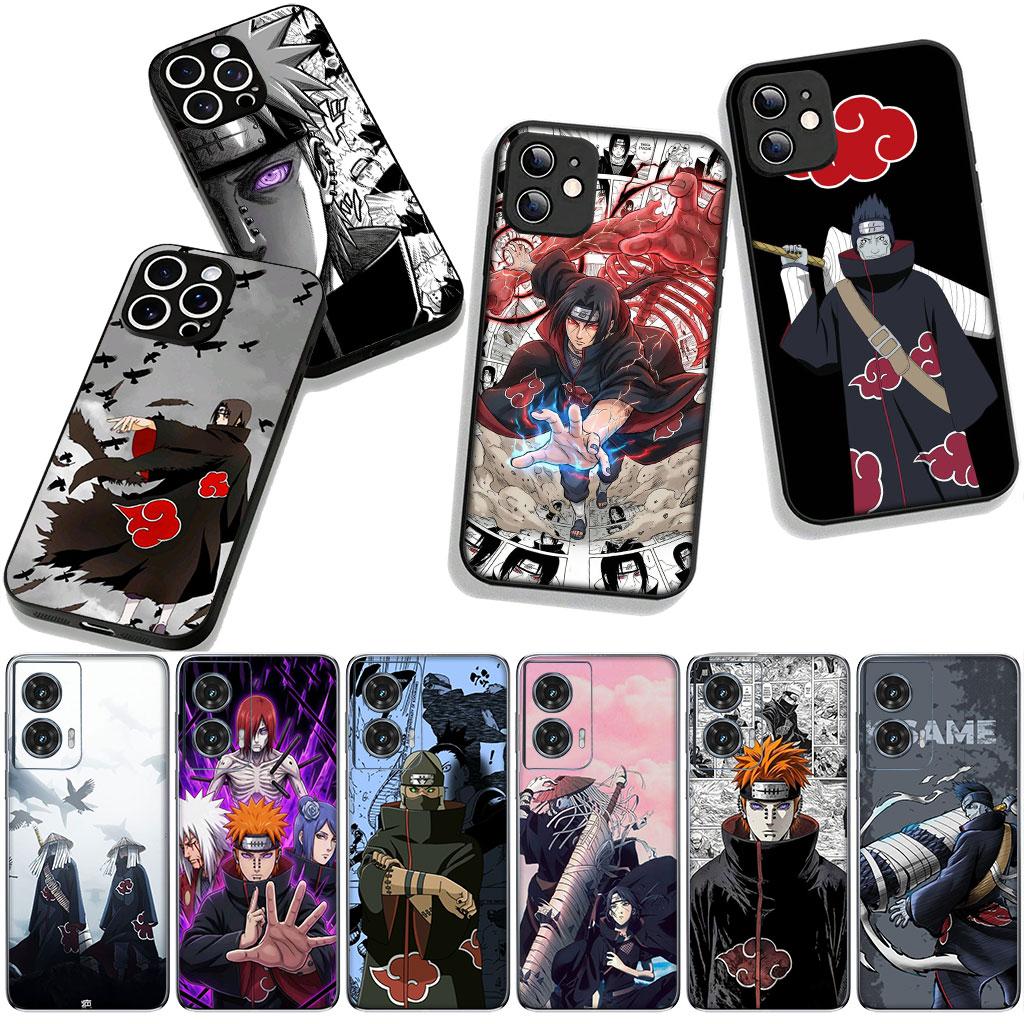 Für Motorola Moto G04 G13 G14 G22 G23 G32 G34 G35 G64 G82 G84 G53 G60 G72 E14 E15 E13 Hülle Pain Akatsuki Narutos KISAME Itachi
