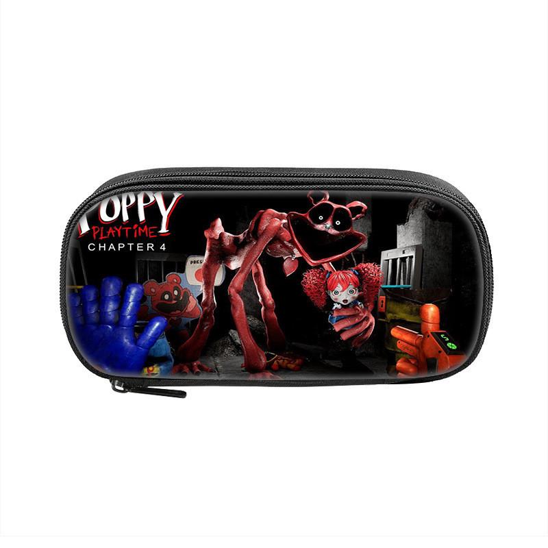 Poppy Playtime Herní postavy Potisk Jednovrstvá taška na uložení psacích potřeb Pro studenty a teenagery