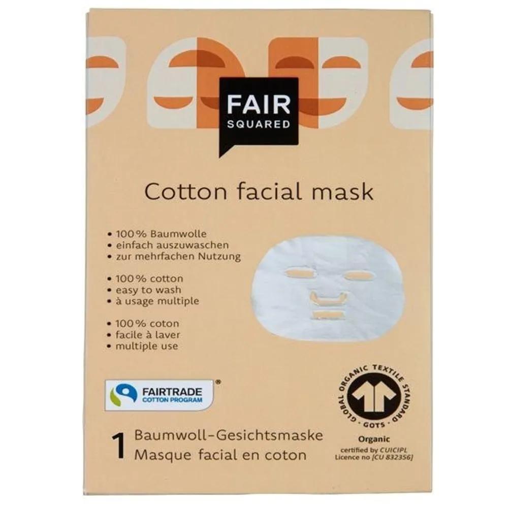 Fair Squared Cotton Face Mask 1st