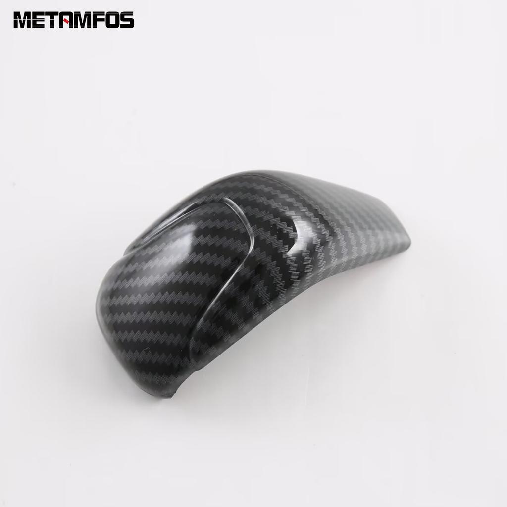 For Subaru Forester 2025 2026 Carbon Fiber Gear Shift Knob Head Cover Trim Decoration Sticker Interior Accessories Car Styling