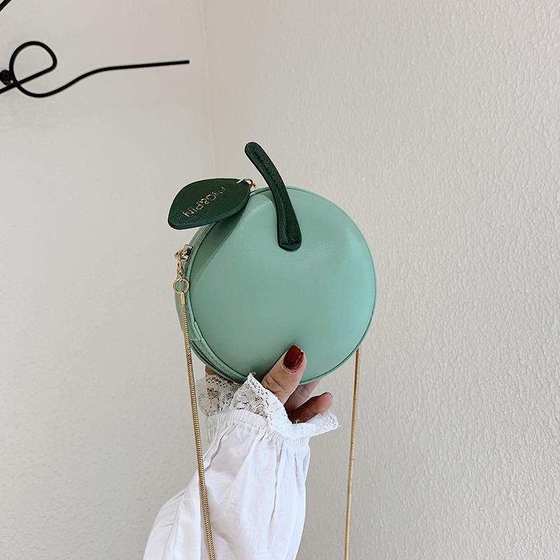 Yogodlns Kruhové mini crossbody kabelky pro ženy Candy barevné provedení Dámské kabelky přes rameno Dívčí kabelky Peněženka Summer Chain Messenger