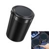 Portable Smokeless Car Ashtray with Detachable Designs & Soft LED Light Windproof Car Ashtray ABS for Travel or Home