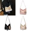 Duffy Pendant Large Capacity Pu Shoulder Bag For Women With Inner Zip Pocket For Work