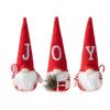 3 Pcs Cute Christmas Rudolf Doll Cartoon Merry Christmas Decoration  Party Favors