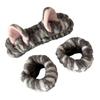 Popular Furry Plush Hairband and Wrist Wash Band for Female Everyday Use Face Washing Makeup Mask Application Headwear