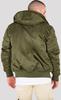 Winter Jacket Alpha Industries MA-1 Hooded (158104) Green (158104-257)