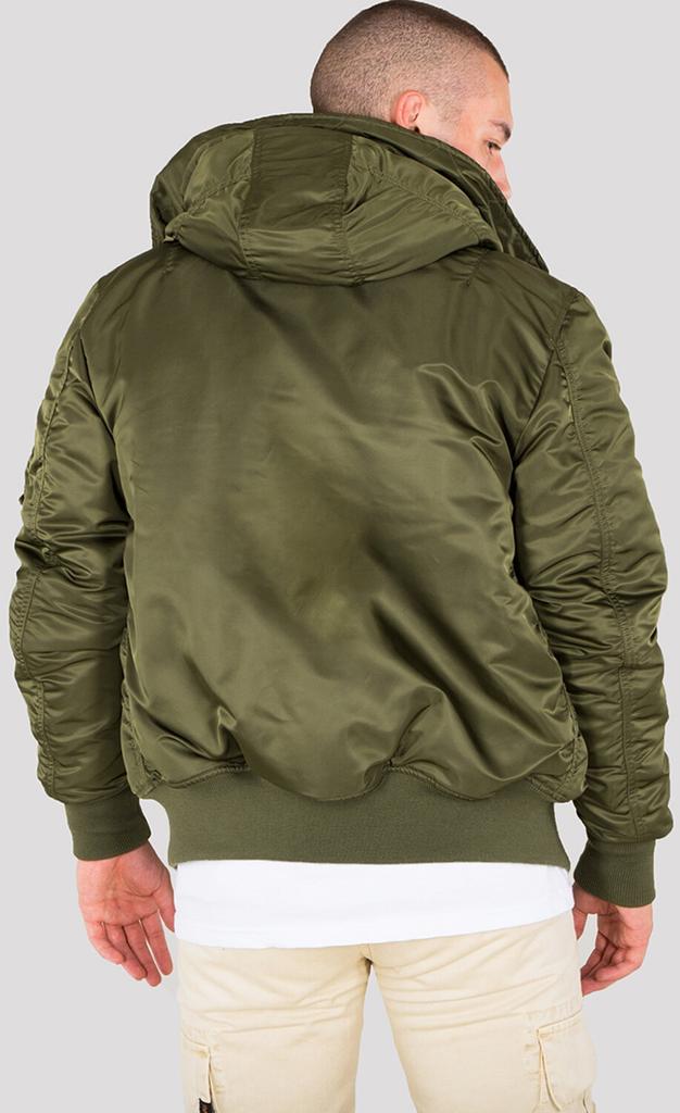 Winter Jacket Alpha Industries MA-1 Hooded (158104) Green (158104-257)