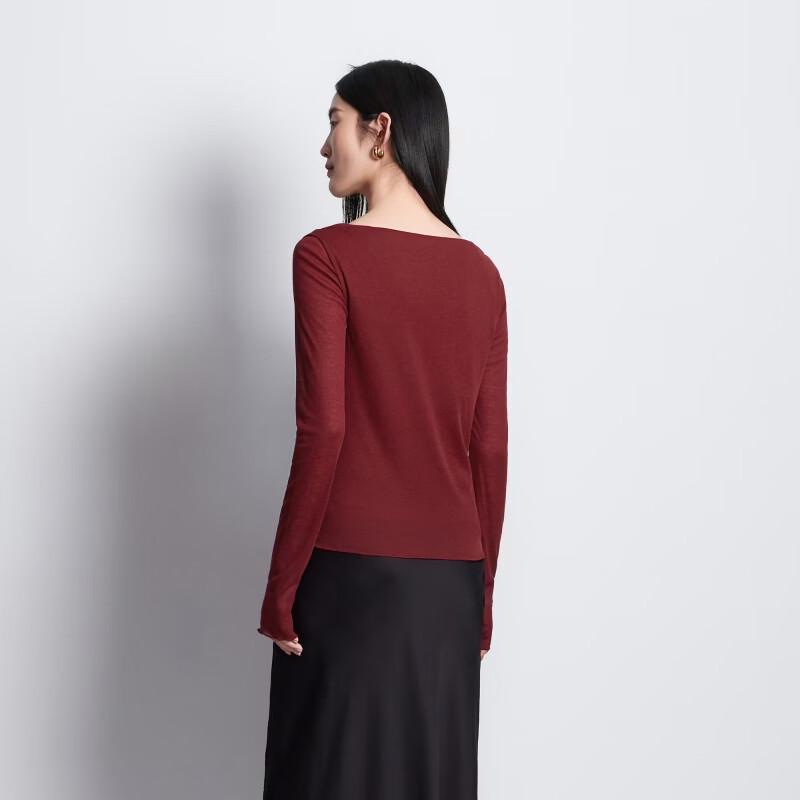VERO MODA Women's Off-Shoulder Versatile Neck Solid Top