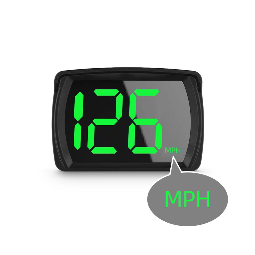 New GPS HUD Speed Display Digital Speedometer Plug and Play Big Font KMH MPH Car Accessories for All Cars Universal