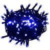 VidaXL Guirlande Lumineuse 400 LED Bleu 40 m 8 Effets Lumineux Lumière de Décoration Fête de Noël Jardin Extérieur Salon 328825