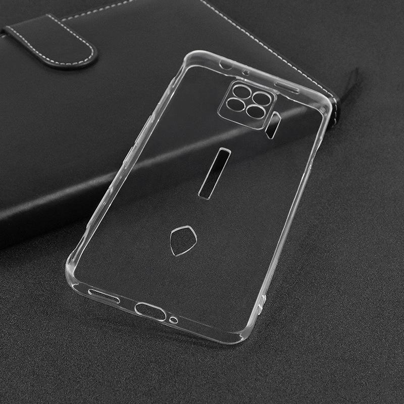 For ZTE Nubia Red Magic 7S Magic7s Pro 7SPro 6.8" Slim Crystal Clear Transparent Soft TPU Back Case Protection Skin Camera Protect Cover