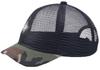 Short Brim Camouflage Umpire [Laquest] Cap, Brim, Cap, Mesh, Men's/Women's (Full Mesh, 4.5cm Brim)