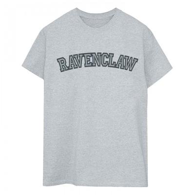 HARRY POTTER Womens/Ladies Collegial Ravenclaw Cotton Boyfriend T-Shirt