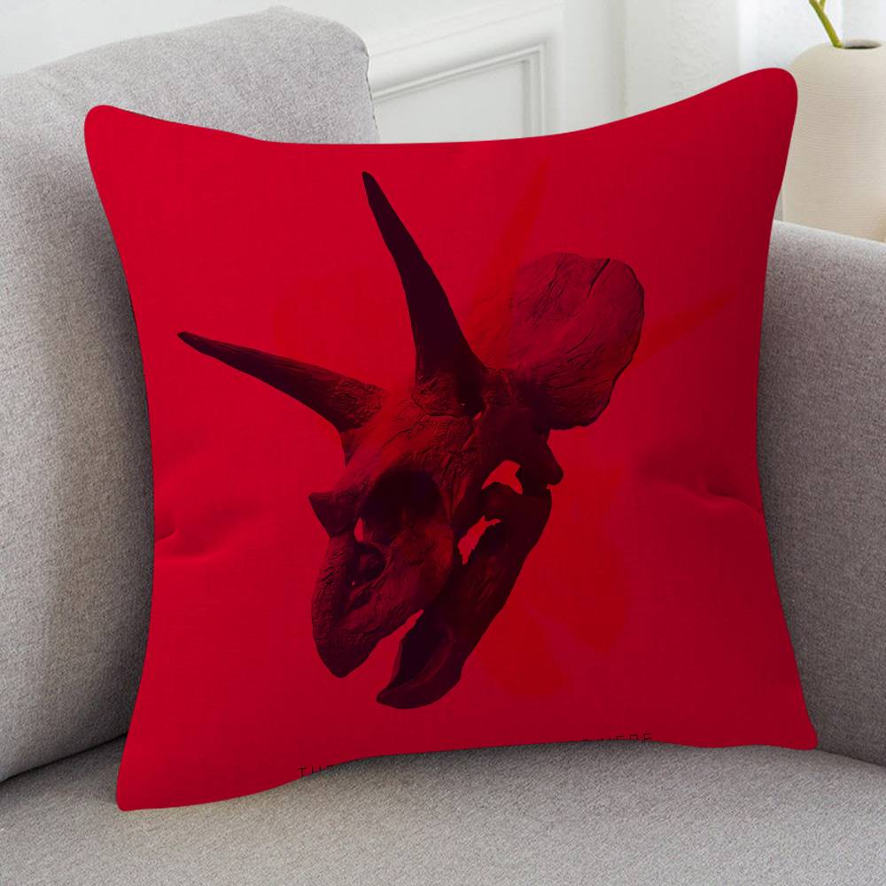 Rock Band Alice In Chains Cute Cartoon Twodimensional Pillowcase Bedroom Sofa Cushion Cover Nap Pillow Cover