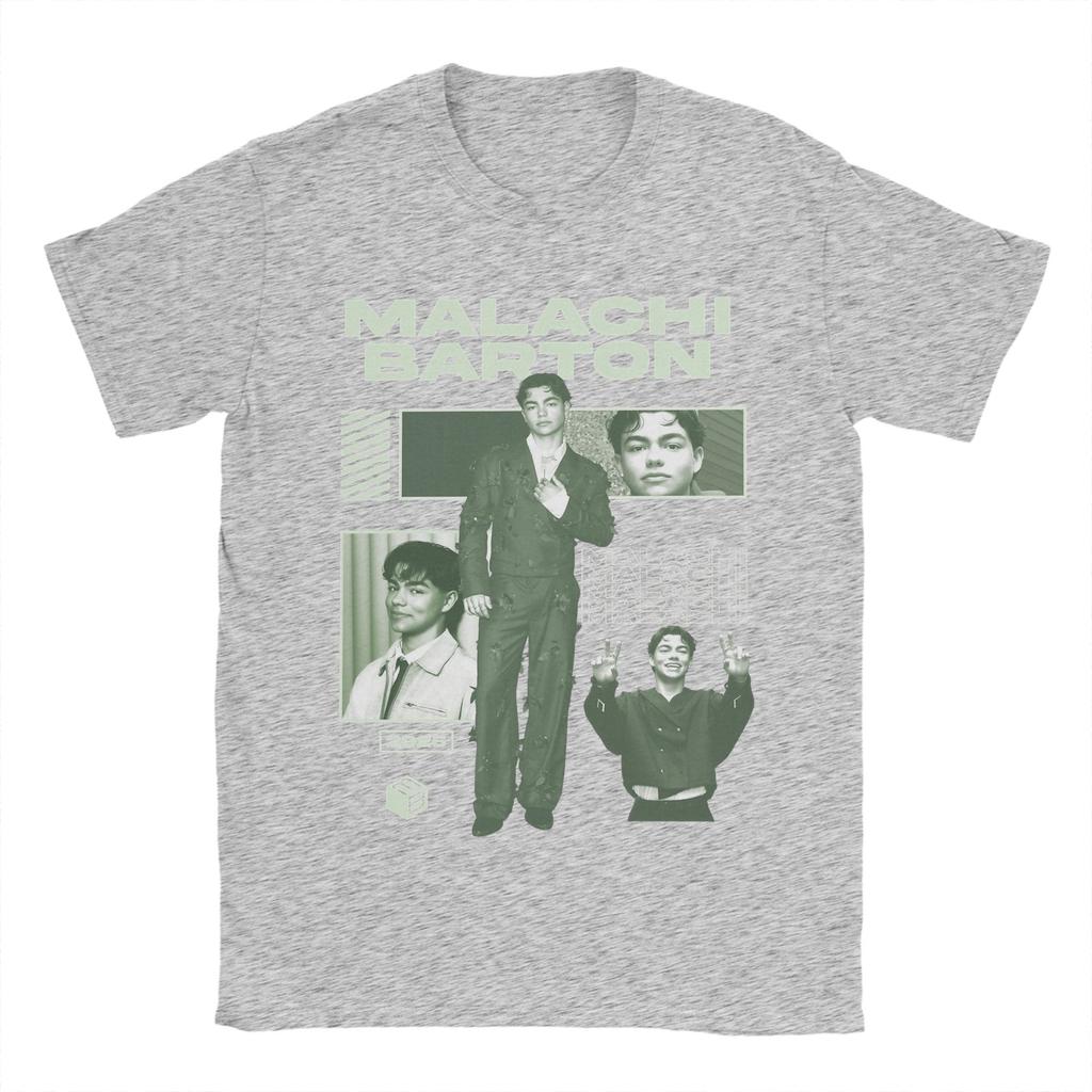 Herren Malachi Barton T-Shirts Baumwollkleidung Lustige Kurzarm O-Ausschnitt T-Shirts Geschenkidee T-Shirts