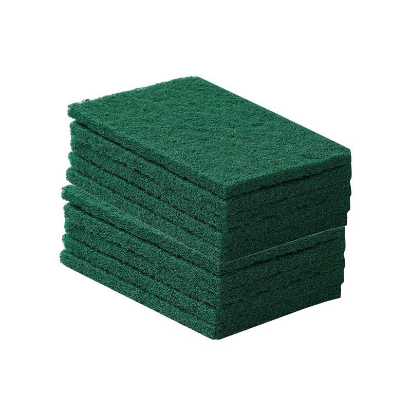 

10pcs Cleaning Cloth Scouring Pad Dishwashing Fiber Cloth Household Accessories Microfiber Cloth Scouring Pad Cleaning Products