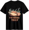 Smoked Meats BBQ Grill Master I'd Smoke That T-shirt