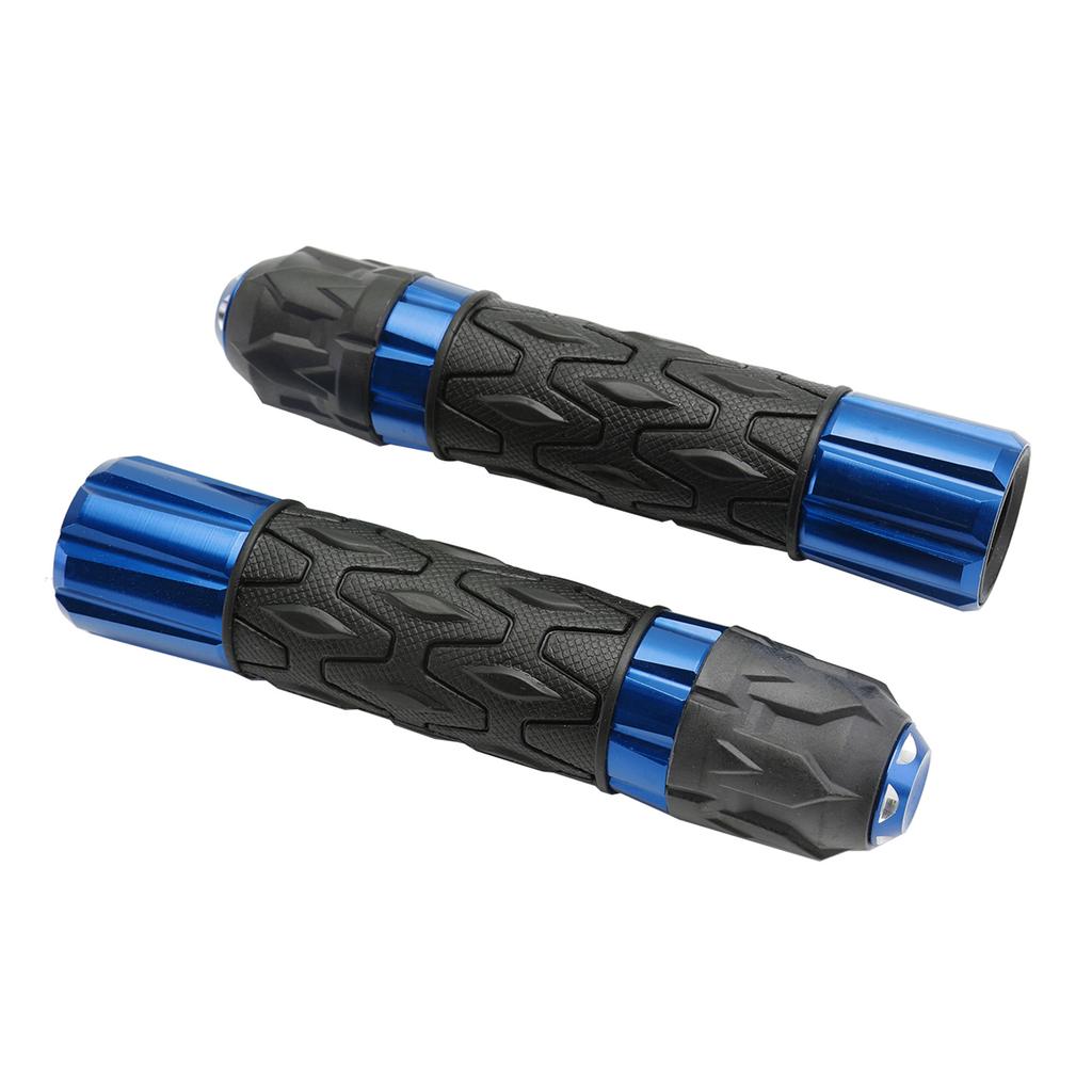 7/8"/22Mm Motorcycle Handle Bar Hand Grips Cnc Universal Red For Motorcycles