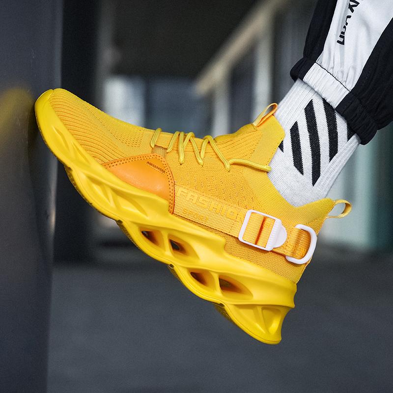 Fashion Trend Mesh Men's Shoes Casual Shoes Men's Sports Shoes Large Size