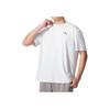Puma Einfarbig Locker Geschnitten Rundhalsausschnitt Kurzarm Überschnittene Schultern T-Shirt Unisex T-Shirt Weiß 682915-02