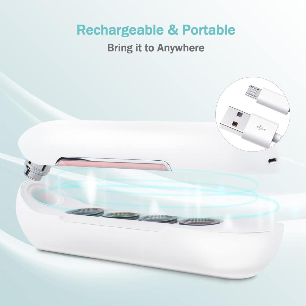 Mitesser-Vakuum, wiederaufladbar, zum Entfernen weißer Köpfe mit 3 einstellbarer Saugleistung, Mitesser-Extraktionswerkzeug mit LED-Anzeige 