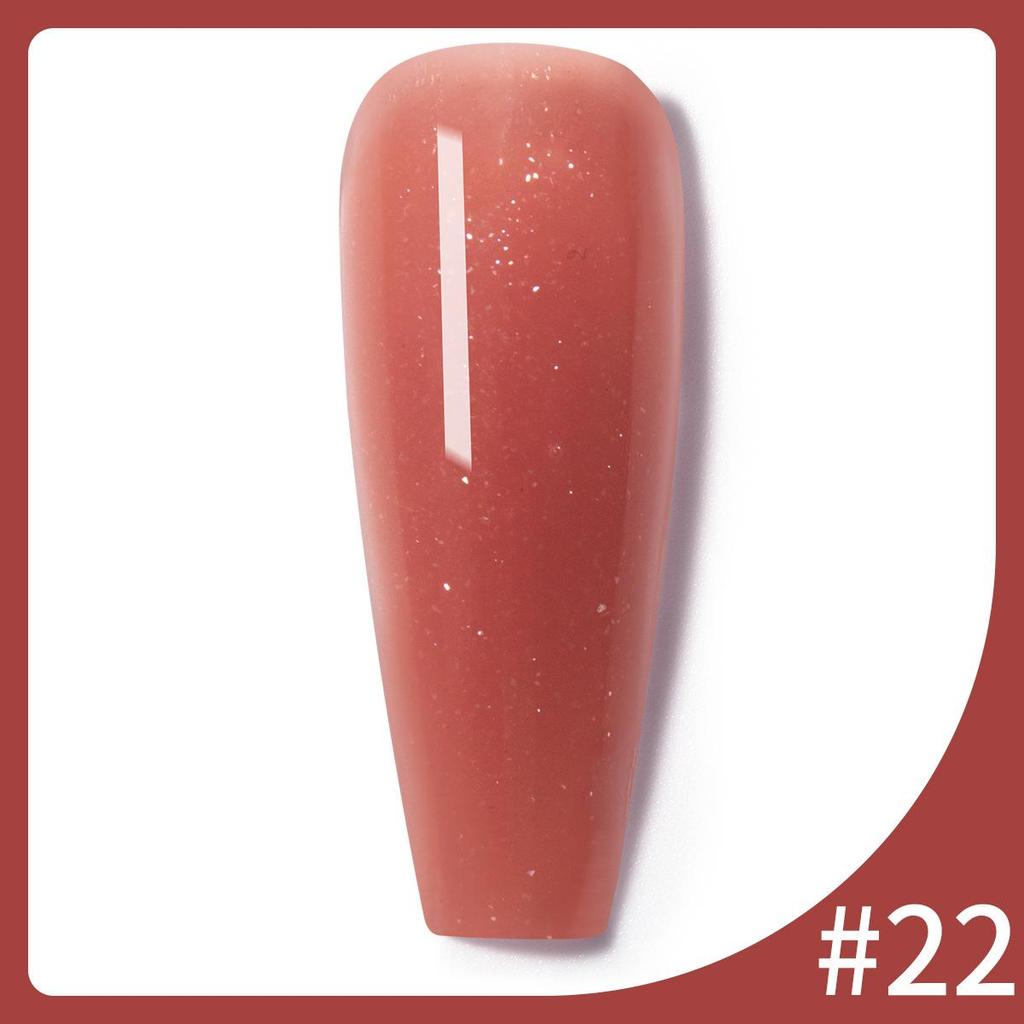 Nail Extension Gel Set: 24 Fine Glitter Colors for Phototherapy & Crystal Nails