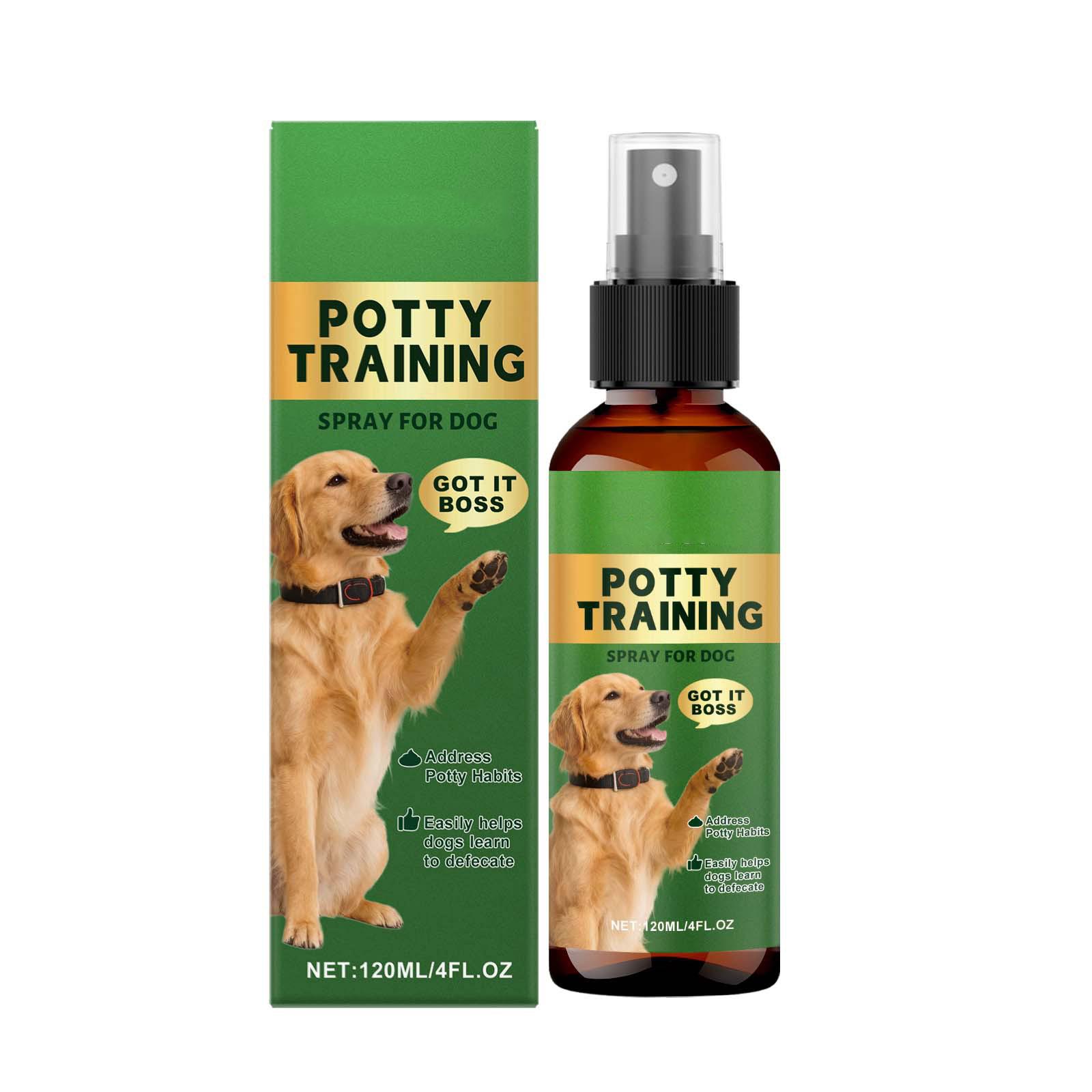 

120ml Dog Spray - Effective Toilet Habit Correction & Gentle Guidance For All Dog Breeds, Simplify Puppy & Adult Dog Toileting Training One Size